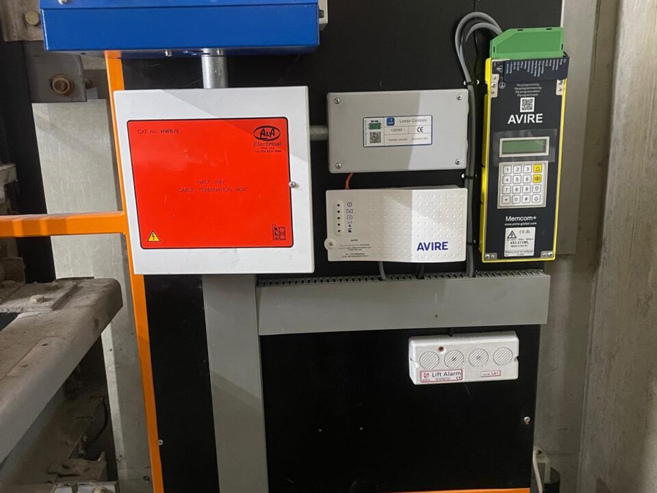Lift controller, alarm and communication equipment